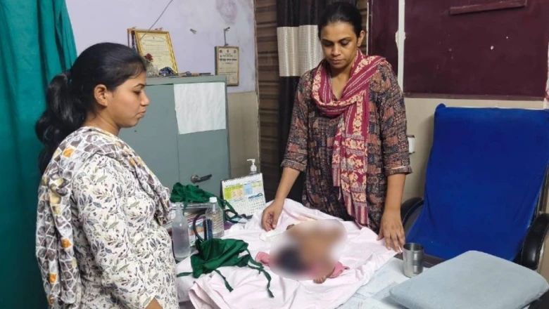 चंद्रपुर में हैरान करने वाली लापरवाही: मां की गोद से गिरा 4 महीने का बच्चा, माता-पिता को 700 मीटर तक नहीं चला पता