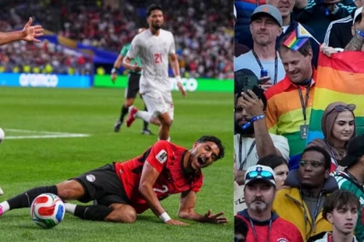 FIFA वर्ल्ड कप: ईरान-मिस्र के मैच में 'रेनबो फ्लैग' लहराने पर क्यों खड़ा हुआ विवाद?