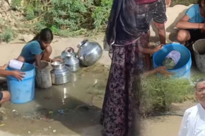 जाल जीवन मिशन की कछुआ चाल, मांडावास गांव के लोग दो साल से पानी की एक-एक बूंद के लिए परेशान