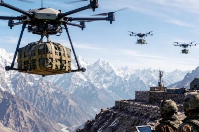 हिमालय की दुर्गम चोटियों पर अब ड्रोन से पहुंचेगा राशन, भारतीय सेना की रसद प्रणाली में बड़ा बदलाव