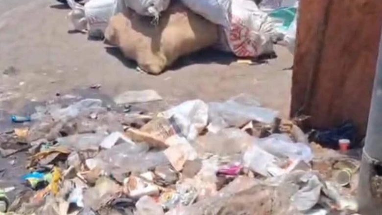 जयपुर की सड़कों पर कचरे का अंबार, सफाई कर्मचारियों की 'झाड़ू डाउन' हड़ताल से व्यवस्था बेहाल