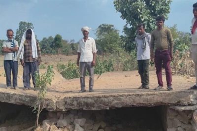 छतरपुर: टूटी पुलिया और बदहाल सड़क से किसान बेहाल, खरीफ की बोवनी पर मंडराया संकट