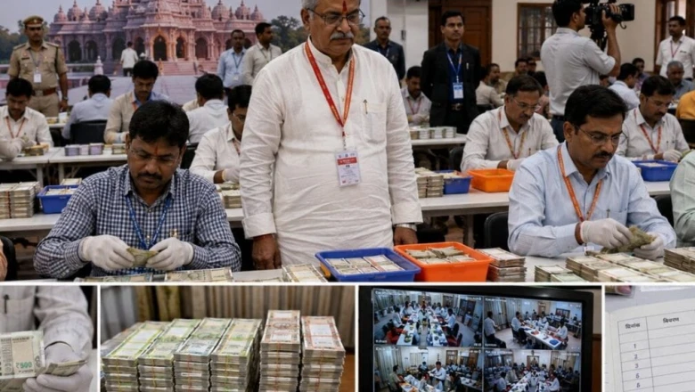 अयोध्या राम मंदिर में दान की राशि की गिनती अब किस तरह हो रही है, कौन संभाल रहा है पूरी जिम्मेदारी