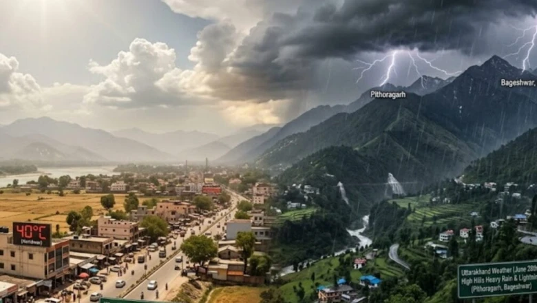 उत्तराखंड में मौसम का अलर्ट: पिथौरागढ़ और बागेश्वर में बारिश के आसार, जानें आपके जिले का हाल