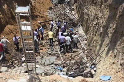 आमेर में बड़ा हादसा: अरावली पैलेस में गिरी दीवार, 3 मजदूरों की मौत, कई घायल