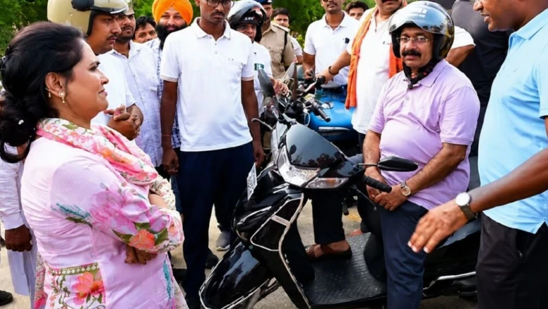 अरुण साव का अनोखा अंदाज: बिलासपुर में स्कूटी पर निकले डिप्टी सीएम, 3 घंटे तक की औचक जांच