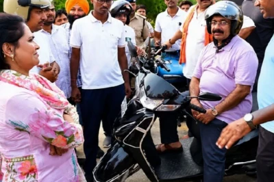 अरुण साव का अनोखा अंदाज: बिलासपुर में स्कूटी पर निकले डिप्टी सीएम, 3 घंटे तक की औचक जांच