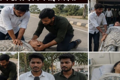 मुरैना में शिक्षिका को आया हार्ट अटैक, दो अनजान युवकों ने CPR देकर बचाई जान