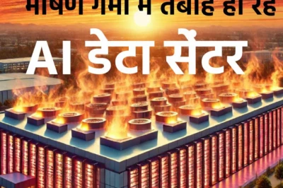 भीषण गर्मी के कारण एआई डेटा सेंटरों पर संकट, कूलिंग की समस्या से जूझ रहीं बड़ी टेक कंपनियां