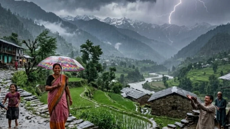 उत्तराखंड में बदलेगा मौसम का मिजाज, इन जिलों में भारी बारिश और तेज हवाओं का अलर्ट जारी