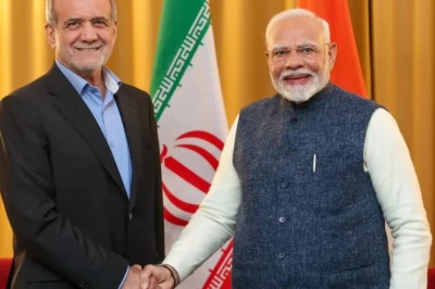 प्रधानमंत्री नरेंद्र मोदी और ईरान के राष्ट्रपति मसूद पेजेश्कियन के बीच फोन पर हुई अहम बातचीत