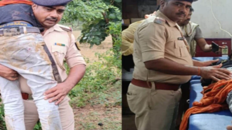 जमुई में पुलिस बनी फरिश्ता, सड़क हादसे में तड़पते युवक की जान बचाकर पेश की मिसाल