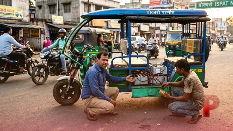 बोकारो में बीच सड़क पर बंद हो रहे हैं लिथियम बैटरी वाले टोटो, जानिए क्या है इसके पीछे की तकनीकी वजह