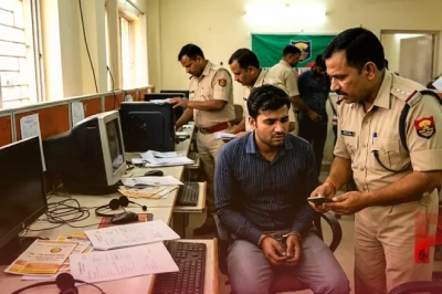 पटना में फर्जी कॉल सेंटर का पर्दाफाश, पीएम मुद्रा लोन का झांसा देकर लोगों को ठगते थे आरोपी