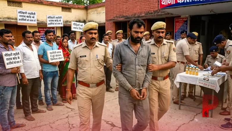 मोतिहारी जहरीली शराब कांड का मुख्य आरोपी गिरफ्तार, कई लोगों ने गंवाई थी आंखों की रोशनी