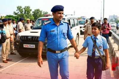 पटना: सेंट माइकल स्कूल के छात्र का दिनदहाड़े अपहरण, पुलिस ने अटल पथ से किया सकुशल बरामद