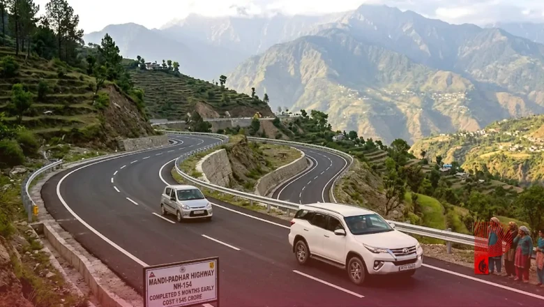 मंडी से पधर हाईवे बनकर तैयार: धर्मशाला से मनाली का सफर हुआ आसान, 545 करोड़ की लागत से समय से 5 महीने पहले पूरा हुआ काम