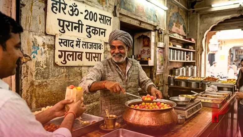 उदयपुर की 200 साल पुरानी दुकान जहां 'हरि ॐ' के बिना नहीं मिलती मिठाई, स्वाद में लाजवाब है 'गुलाब पासा'