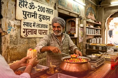 उदयपुर की 200 साल पुरानी दुकान जहां 'हरि ॐ' के बिना नहीं मिलती मिठाई, स्वाद में लाजवाब है 'गुलाब पासा'