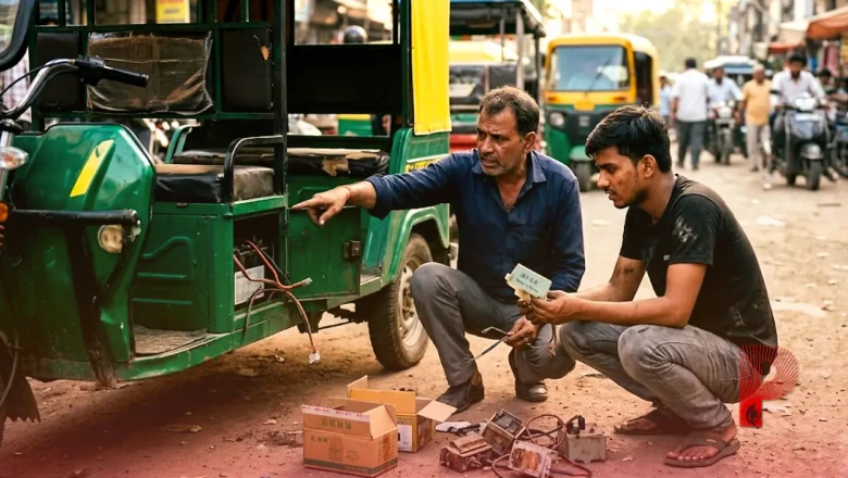 ई-रिक्शा की अचानक रुकने वाली समस्या: हैकिंग नहीं, बल्कि सस्ते चीनी पार्ट्स का खेल