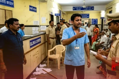 ठाणे: बिल मांगने पर भड़का मरीज, अस्पताल बुलाकर डॉक्टर और स्टाफ को रॉड-डंडों से पिटवाया