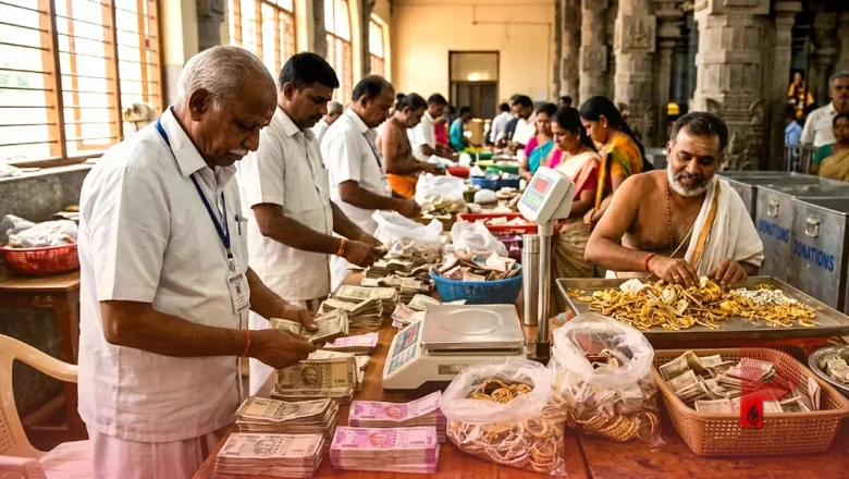 श्री दंडायुथापाणी स्वामी मंदिर ने तोड़ा दान का रिकॉर्ड, चढ़ावे में मिला भारी कैश, सोना और चांदी