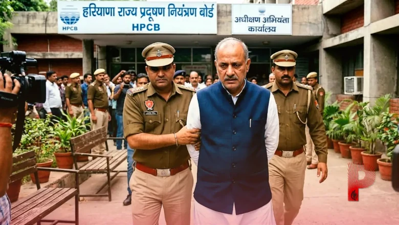 हरियाणा प्रदूषण नियंत्रण बोर्ड घोटाला: सरकारी पैसे के लिए खोला गया 'सीक्रेट अकाउंट', वरिष्ठ अधिकारी गिरफ्तार