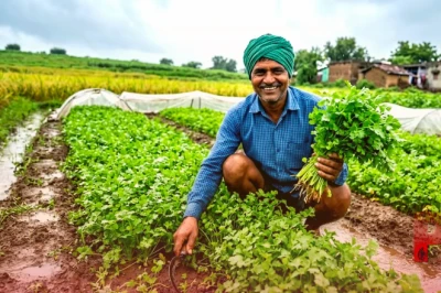 धान और सोयाबीन से हटकर अपनाएं नया तरीका, बारिश में हरी धनिया की खेती कराएगी हर महीने बंपर कमाई