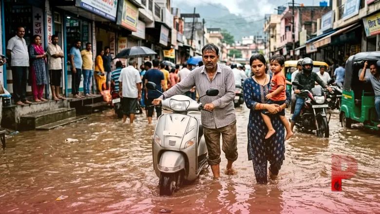 ऋषिकेश में मॉनसून की पहली बारिश ने खोली दावों की पोल, जलभराव से जनजीवन अस्त-व्यस्त