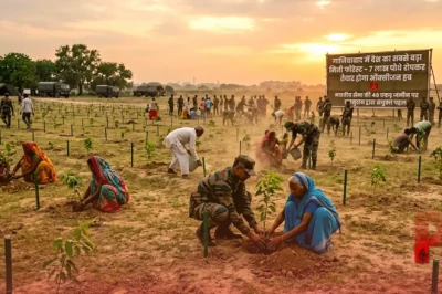 गाजियाबाद में बनेगा देश का सबसे बड़ा मिनी फॉरेस्ट: सेना की 48 एकड़ जमीन पर 7 लाख पौधे रोपकर तैयार होगा ऑक्सीजन हब