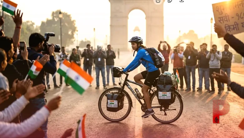 14 साल की सवी शेखावत का बड़ा संकल्प, 18 हजार किलोमीटर की साइकिल यात्रा से फैलाएंगी शांति का संदेश
