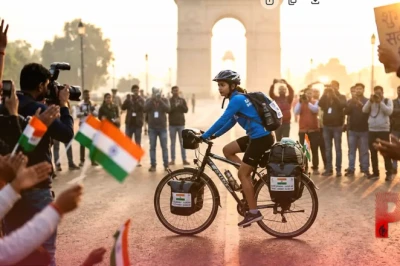 14 साल की सवी शेखावत का बड़ा संकल्प, 18 हजार किलोमीटर की साइकिल यात्रा से फैलाएंगी शांति का संदेश