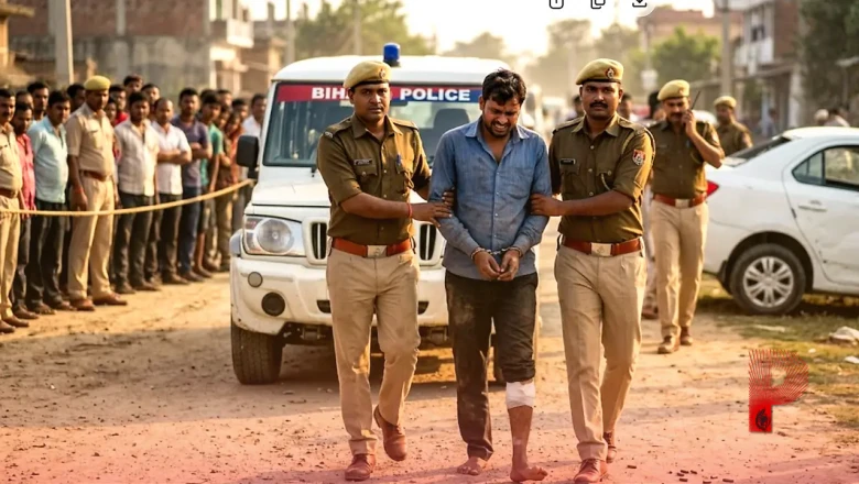 सीतामढ़ी में पुलिस और अपराधियों के बीच मुठभेड़, लूट का मुख्य आरोपी घायल, 5 गिरफ्तार