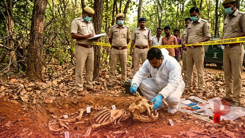 सतना में बाघ की मौत का सनसनीखेज खुलासा, दो महीने तक छिपाकर रखा शव, जंगल में दफन मिला कंकाल