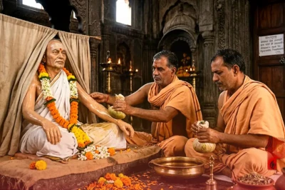 महेश्वर के जगन्नाथ धाम में भगवान का चल रहा है अनोखा आयुर्वेदिक इलाज, 15 दिनों के लिए बंद हुए मंदिर के कपाट