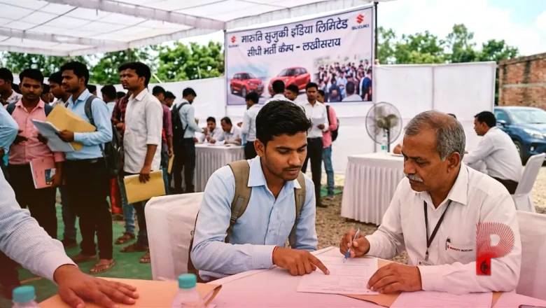 लखीसराय में रोजगार का बड़ा अवसर: मारुति सुजुकी में 250 पदों पर होगी सीधी भर्ती, जानें सैलरी और योग्यता
