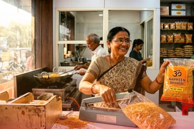 सफलता की कहानी: घर से शुरू हुआ छोटा सा सफर, आज शहर का मशहूर ब्रांड बना ओम नमकीन भंडार