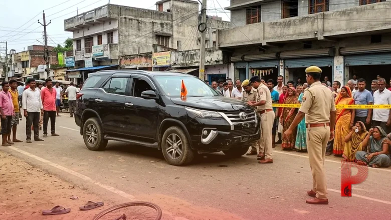 मुजफ्फरपुर में भीषण सड़क दुर्घटना: बीजेपी नेता की काली फॉर्च्यूनर ने दो सहेलियों को रौंदा, मौके पर ही दर्दनाक मौत