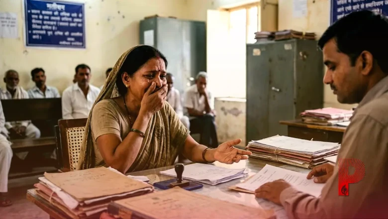 रीवा में रिश्वतखोरी का शर्मनाक वीडियो: लाचार महिला रोते हुए बोली- 'साहब, कर्ज लेकर पैसे दिए हैं, काम कर देना', आरोपी पटवारी पर गिर सकती है गाज