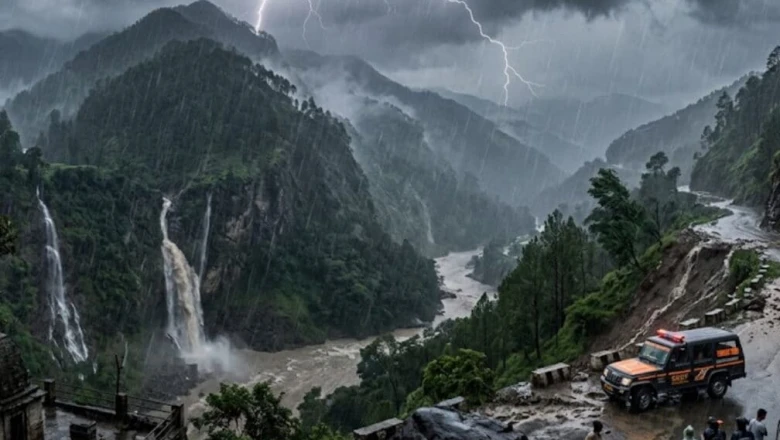 उत्तराखंड में मानसून हुआ मेहरबान: 8 जिलों में भारी बारिश का अलर्ट, IMD की चेतावनी