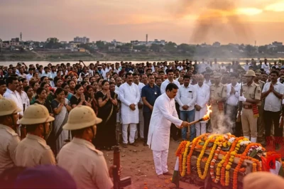 पद्म विभूषण तीजन बाई पंचतत्व में विलीन, राजकीय सम्मान के साथ दुर्ग में हुआ अंतिम संस्कार, 'चोला माटी के हे राम' की गूंज से नम हुईं आंखें