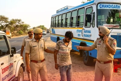 हरियाणा रोडवेज की बस चोरी होने से मचा हड़कंप, पुलिस ने 36 घंटे के भीतर राजस्थान से बरामद की गाड़ी, आरोपी गिरफ्तार
