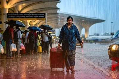 देशभर में सक्रिय हुआ मानसून: मुंबई में उड़ानें प्रभावित, दिल्ली से लेकर झारखंड तक भारी बारिश का अलर्ट
