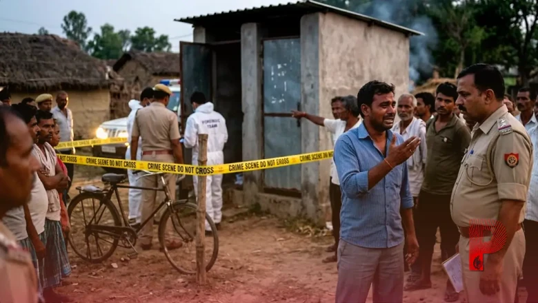 कुशीनगर में सनसनी: शौचालय में मिला ग्राम प्रधान की पत्नी का अधजला शव, भाई ने जताई हत्या की आशंका