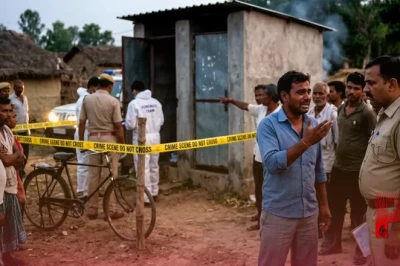 कुशीनगर में सनसनी: शौचालय में मिला ग्राम प्रधान की पत्नी का अधजला शव, भाई ने जताई हत्या की आशंका
