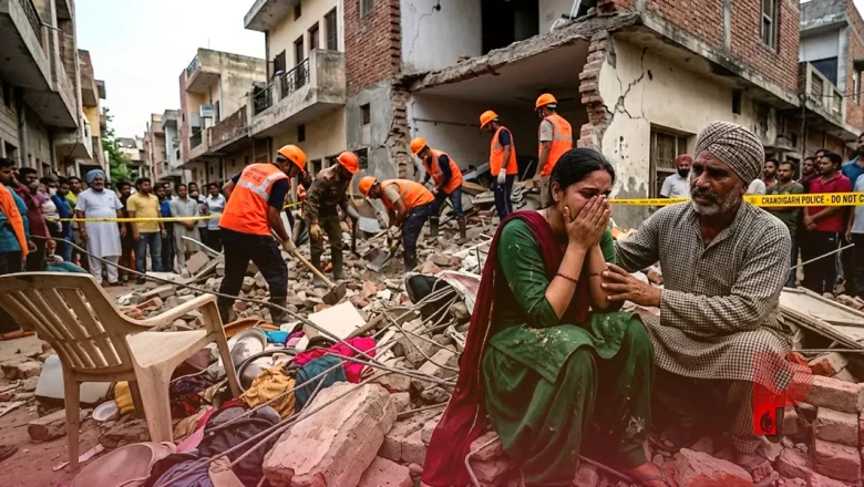 चंडीगढ़ में दर्दनाक हादसा: इमारत ढहने से दो सगे रिश्तेदारों की मौत, जर्जर भवनों की जांच के लिए प्रशासन हुआ सतर्क