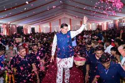 उत्तराखंड में पुष्कर सिंह धामी सरकार के 5 साल पूरे, ऋषिकेश से शुरू हुआ 'सेवा पखवाड़ा', विकास योजनाओं की दी सौगात