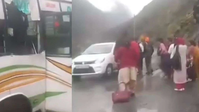 हिमाचल प्रदेश के चम्बा में बड़ा हादसा: चलती बस पर गिरा पहाड़ी से भारी पत्थर, एक यात्री की मौत, चार गंभीर रूप से घायल