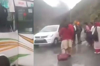 हिमाचल प्रदेश के चम्बा में बड़ा हादसा: चलती बस पर गिरा पहाड़ी से भारी पत्थर, एक यात्री की मौत, चार गंभीर रूप से घायल