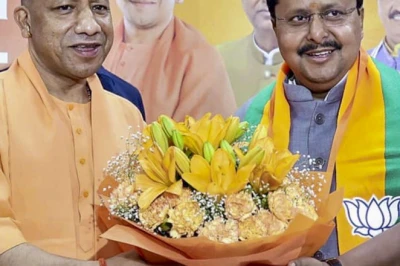 यूपी दौरे पर नितिन नवीन: ब्रजेश पाठक के साथ लंच और केशव प्रसाद मौर्य संग चाय पर चर्चा, 2027 चुनाव को लेकर दिया जीत का मंत्र